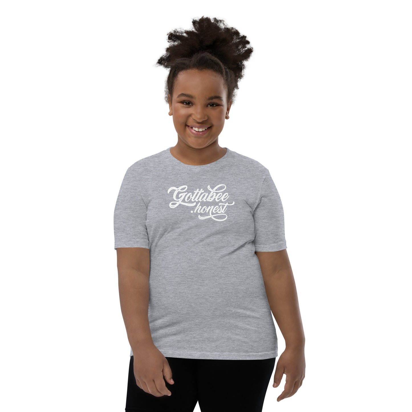 Gottabee Honest - Youth Short Sleeve T-Shirt