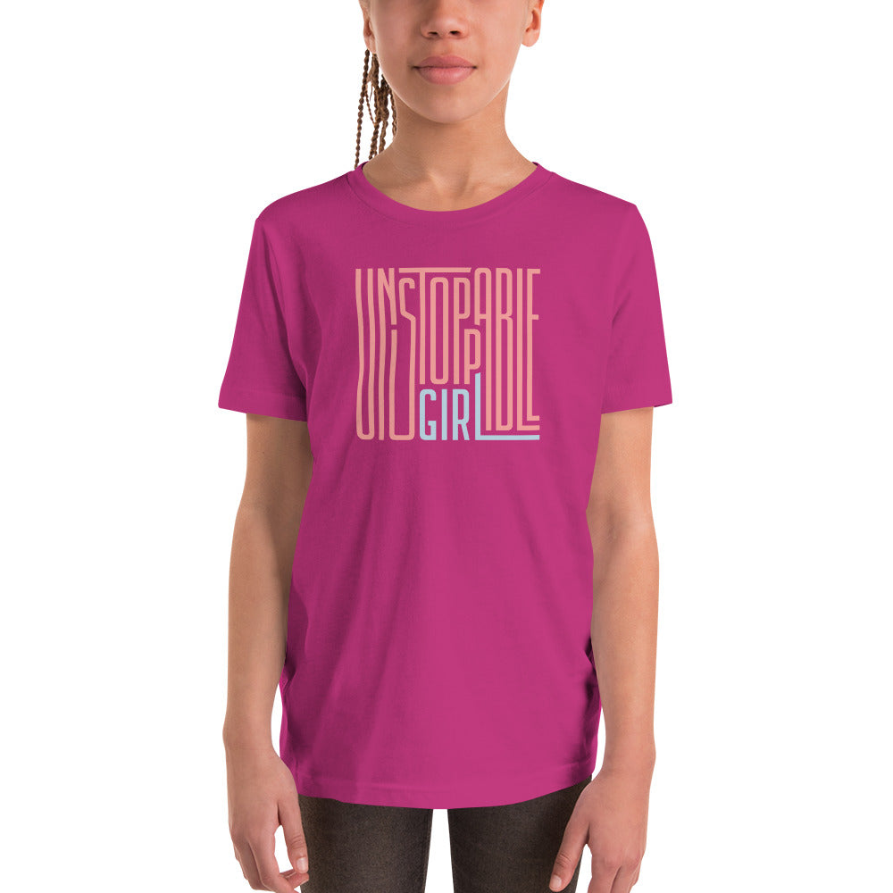 Unstoppable Girl - Youth Short Sleeve T-Shirt