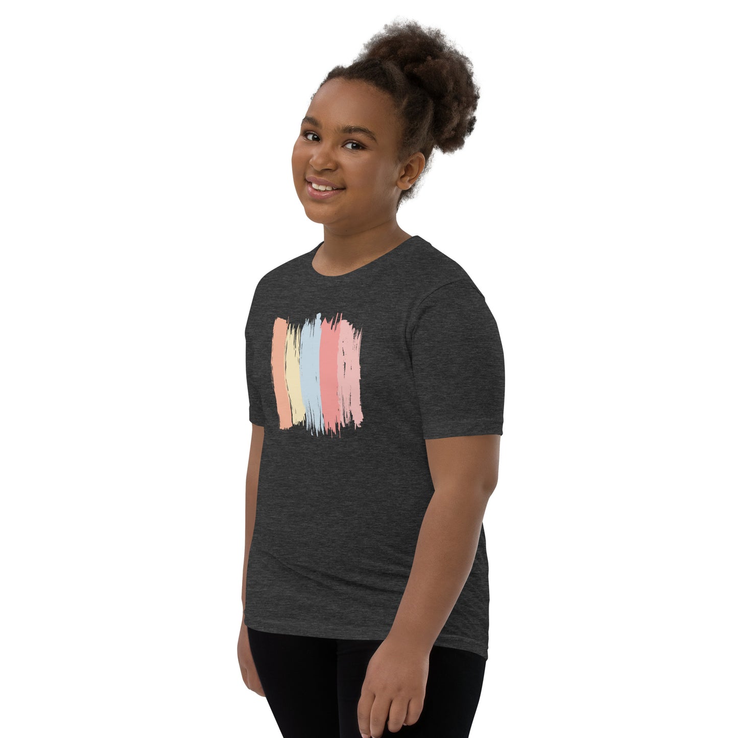 Vertical Stripes - Youth Short Sleeve T-Shirt