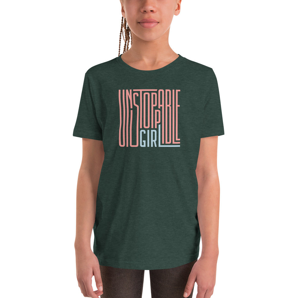 Unstoppable Girl - Youth Short Sleeve T-Shirt