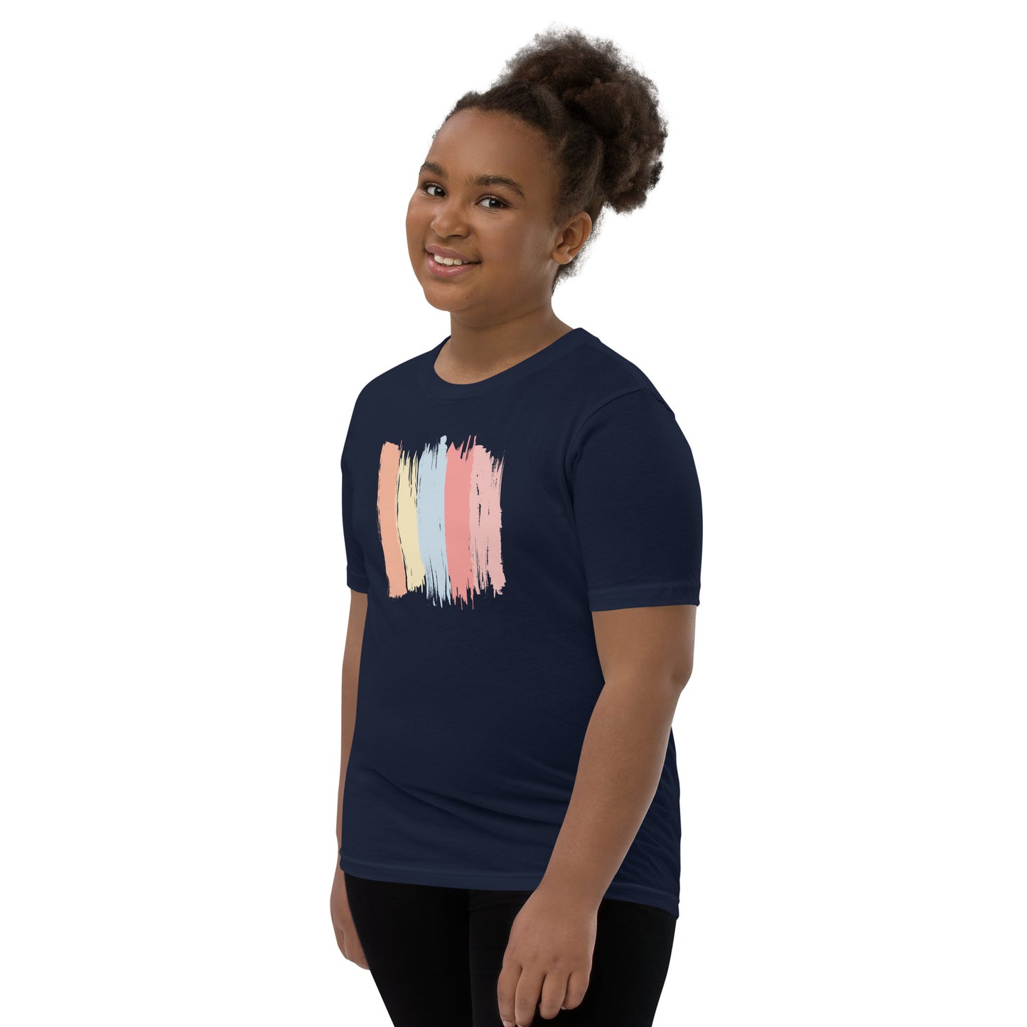 Vertical Stripes - Youth Short Sleeve T-Shirt