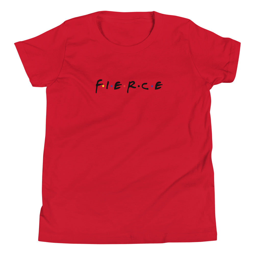 F•I•E•R•C•E - Youth Short Sleeve T-Shirt