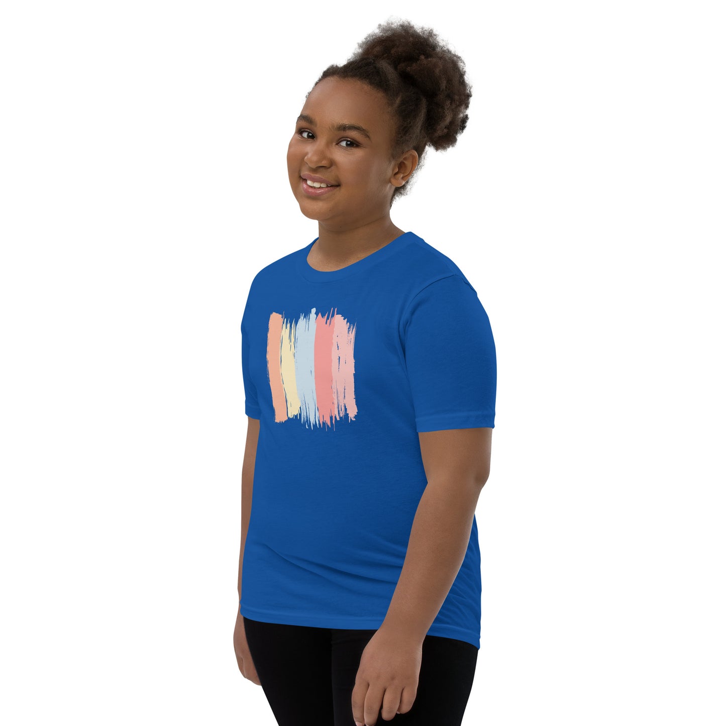 Vertical Stripes - Youth Short Sleeve T-Shirt