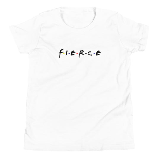 F•I•E•R•C•E - Youth Short Sleeve T-Shirt