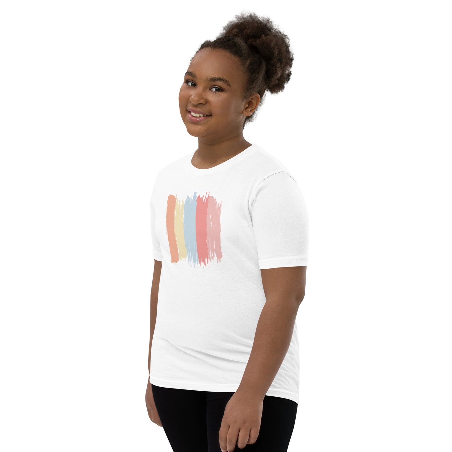 Vertical Stripes - Youth Short Sleeve T-Shirt